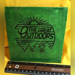 Green and Black Kitchen Trivet